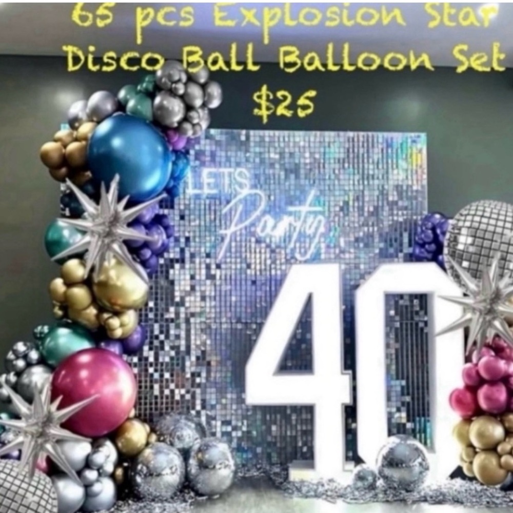 Colorful Balloon Decoration Set - Picture 2 of 2